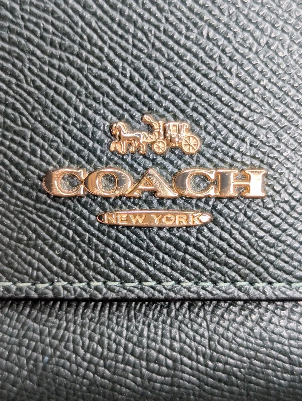 Coach mint compact
